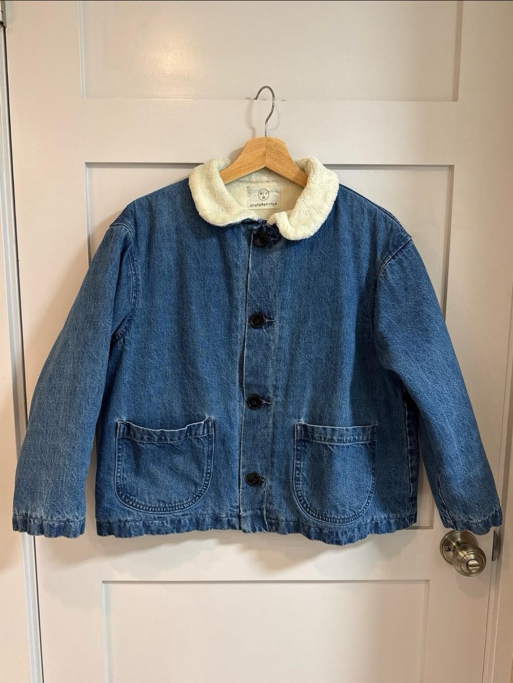Older Brother Sherpa Denim Jacket S
